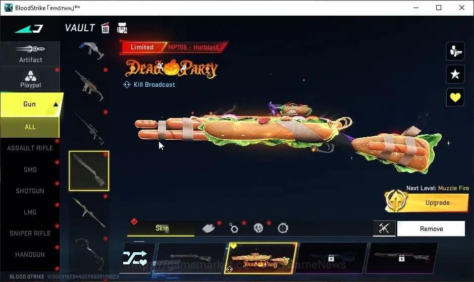 Blood Strike Accounts ASIA|Eternal ZERO-Odashadow|Collab 7DS[QBZ95,Kar98 image 7