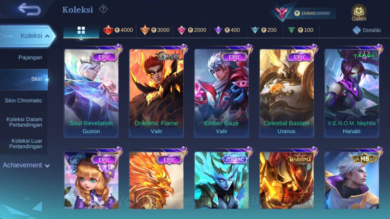 Mobile Legends: Bang Bang Accounts GLOBAL|skin 485, hero 132|legend alu,strwrs argus, image 16