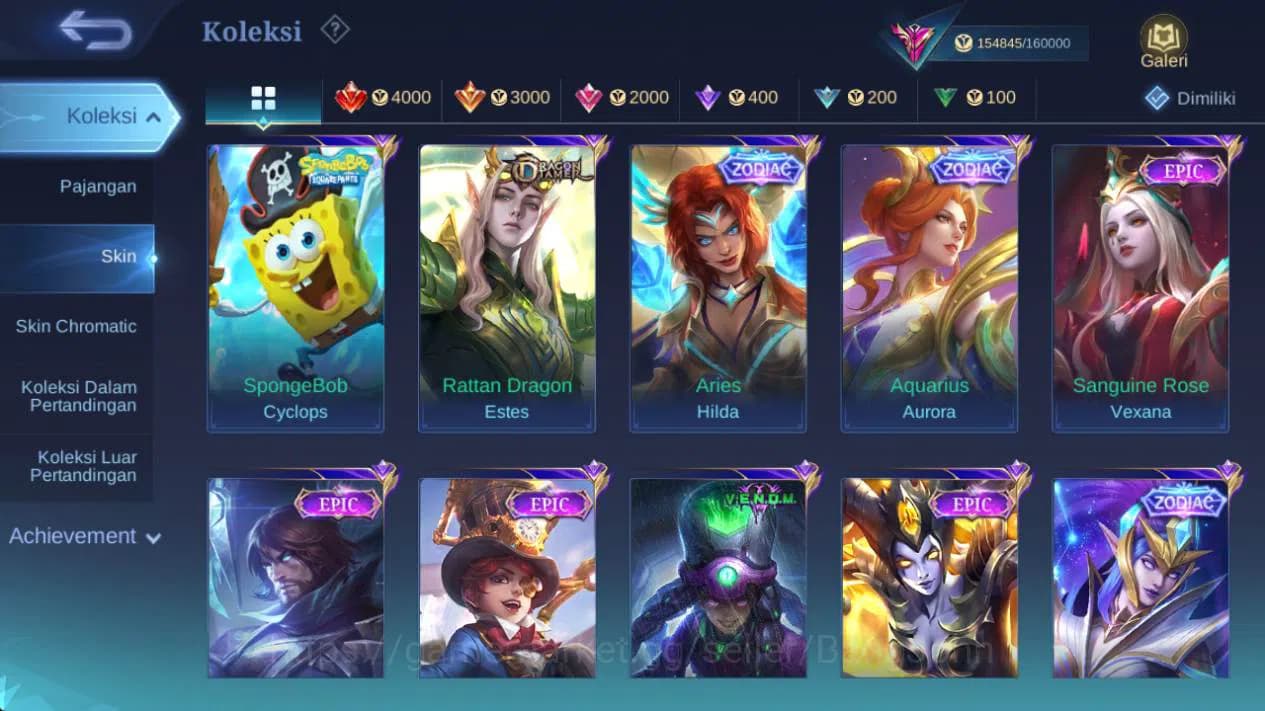 Mobile Legends: Bang Bang Accounts GLOBAL|skin 485, hero 132|legend alu,strwrs argus, image 18