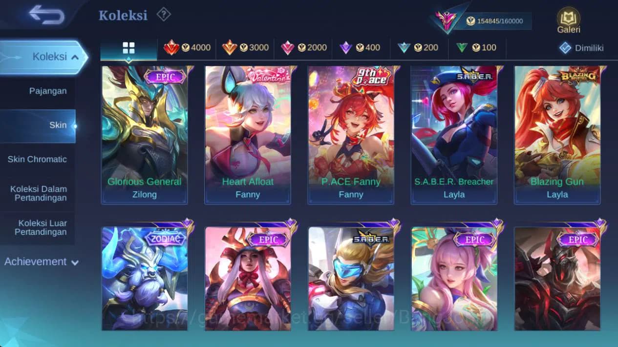 Mobile Legends: Bang Bang Accounts GLOBAL|skin 485, hero 132|legend alu,strwrs argus, image 19