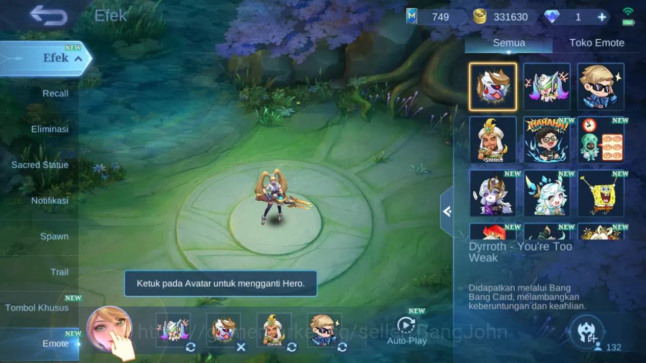 Mobile Legends: Bang Bang Accounts GLOBAL|skin 485, hero 132|legend alu,strwrs argus, image 3