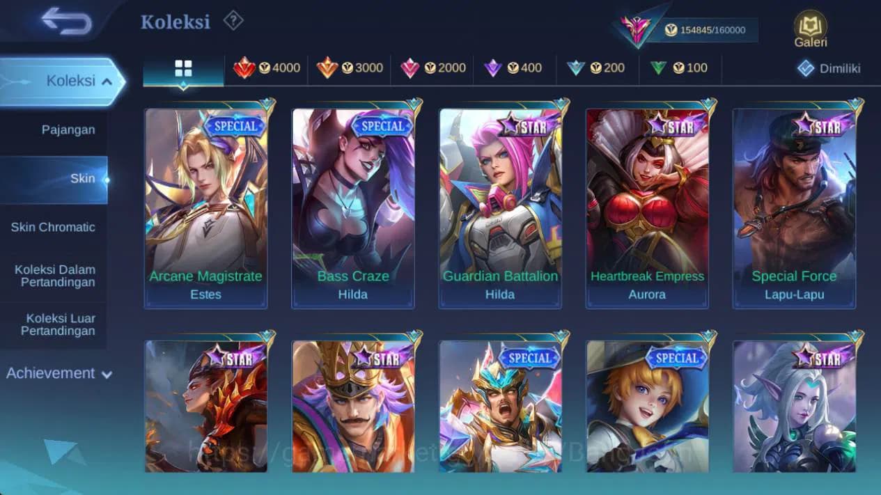 Mobile Legends: Bang Bang Accounts GLOBAL|skin 485, hero 132|legend alu,strwrs argus, image 8