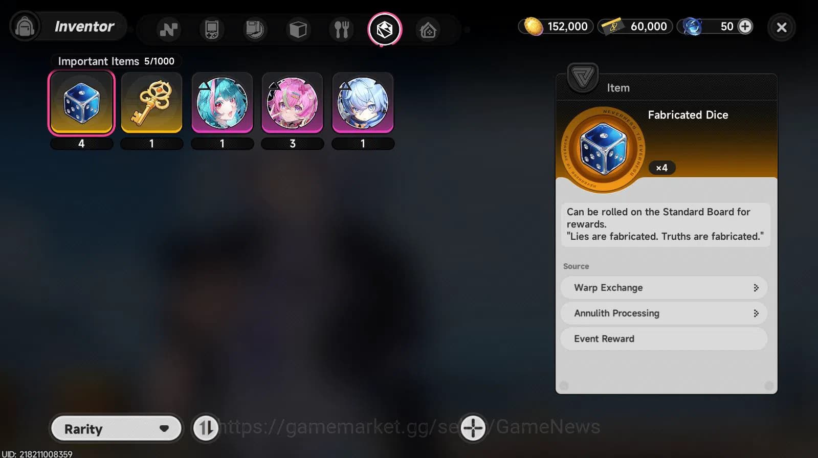 Neverness to Everness Accounts EU HL 3 | Fresh Starter 1 SSR (Nanally) + 4 SR (Ed image 4