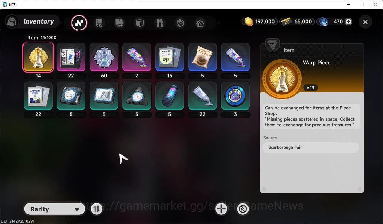 Neverness to Everness Accounts GLOBAL NA |HL 3| 2 SSR Limited Nanally, Hathor |5 image 6