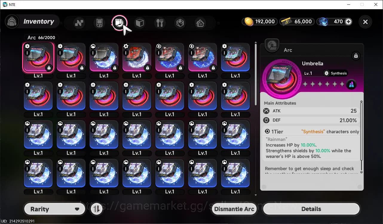 Neverness to Everness Accounts GLOBAL NA |HL 3| 2 SSR Limited Nanally, Hathor |5 image 7