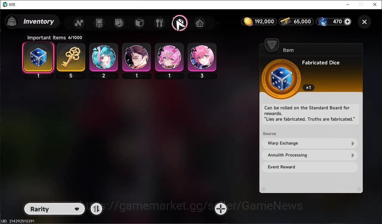 Neverness to Everness Accounts GLOBAL NA |HL 3| 2 SSR Limited Nanally, Hathor |5 image 8