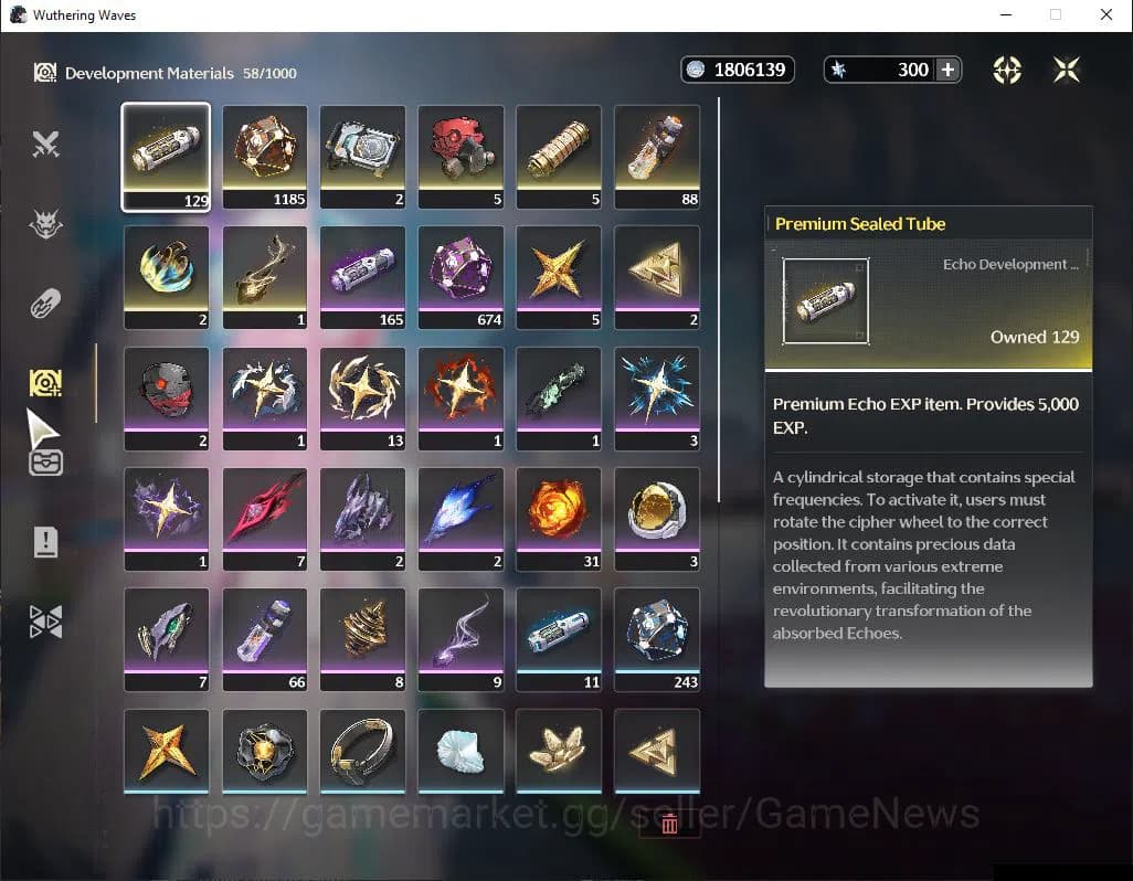 Wuthering Waves Accounts SEA | UL 52 | 2 Limited | (Iuno R1, Aemeath)+Sign image 11