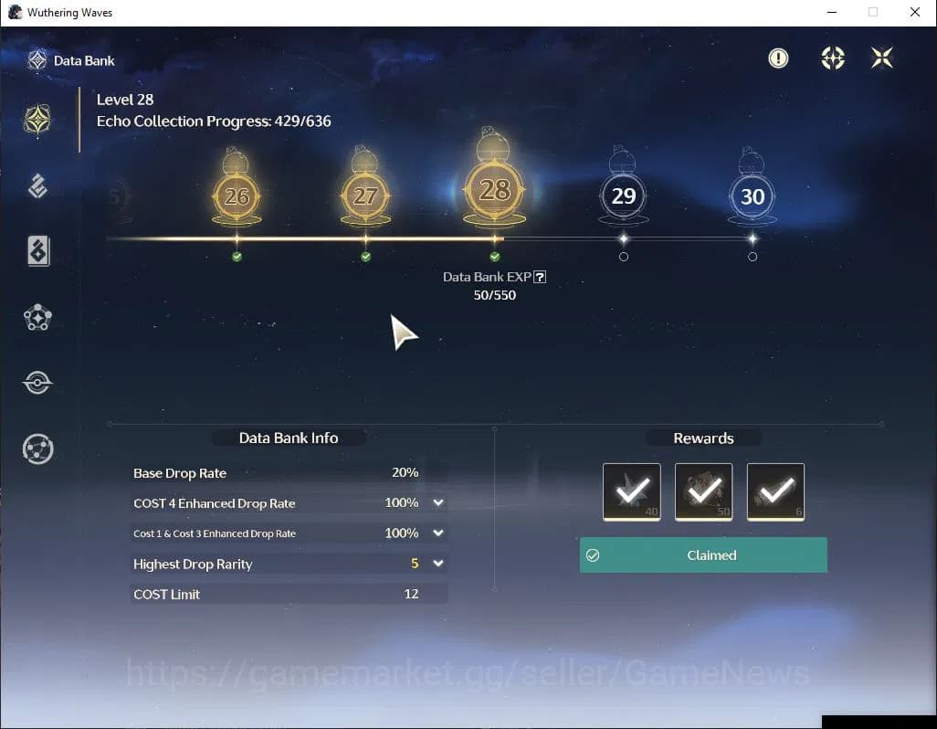 Wuthering Waves Accounts SEA | UL 52 | 2 Limited | (Iuno R1, Aemeath)+Sign image 14