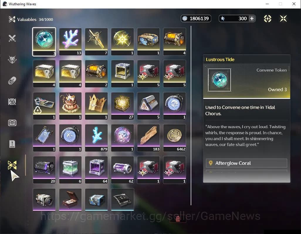 Wuthering Waves Accounts SEA | UL 52 | 2 Limited | (Iuno R1, Aemeath)+Sign image 9