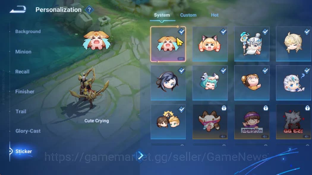 Honor of Kings Accounts Hero 28 Skin 14|2 Legend(Yao,Li Xin),Charlotte(Epi image 11