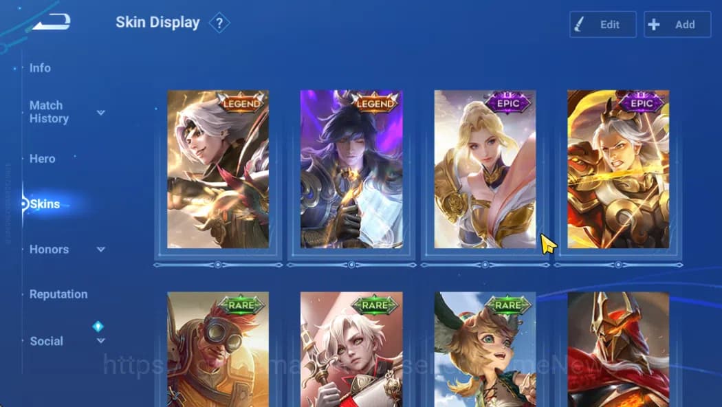 Honor of Kings Accounts Hero 28 Skin 14|2 Legend(Yao,Li Xin),Charlotte(Epi image 3
