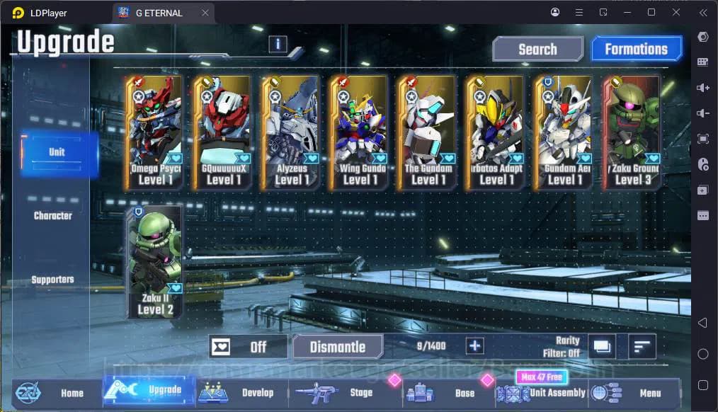 SD Gundam G Generation ETERNAL Accounts Global| Rank 1 | FreshStory | 100+K Diamond, Selec image 2