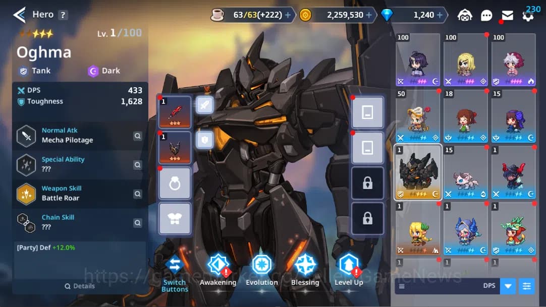 Guardian Tales Accounts ASIA 2| Lv 1 | Starter Collab Clevates(Klen, Aleci image 4