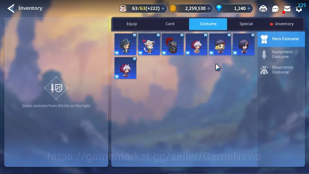 Guardian Tales Accounts ASIA 2| Lv 1 | Starter Collab Clevates(Klen, Aleci image 7