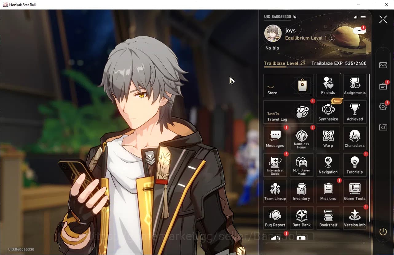 Honkai Star Rail Accounts ASIA | TL 27| 5 limit| Saprxie, Sparkle, DanHEng P image 1