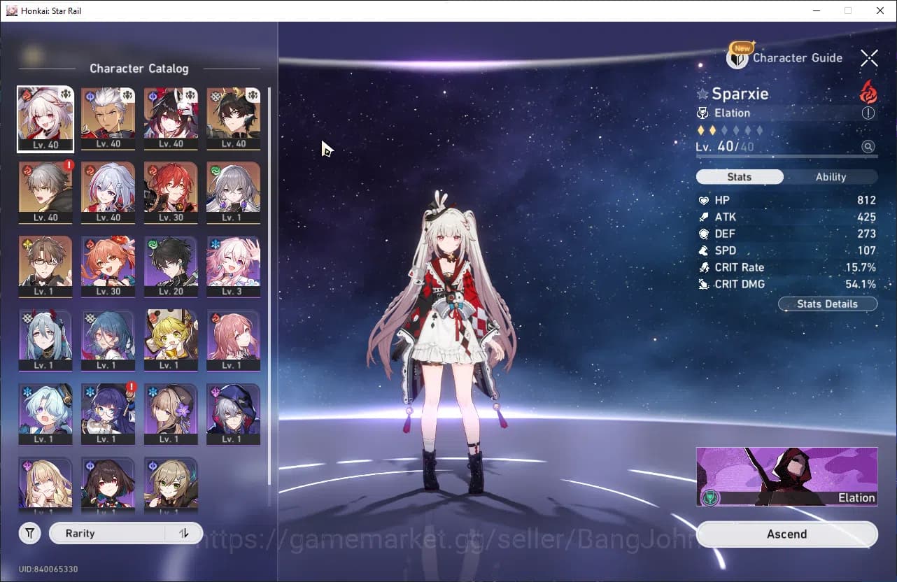 Honkai Star Rail Accounts ASIA | TL 27| 5 limit| Saprxie, Sparkle, DanHEng P image 3