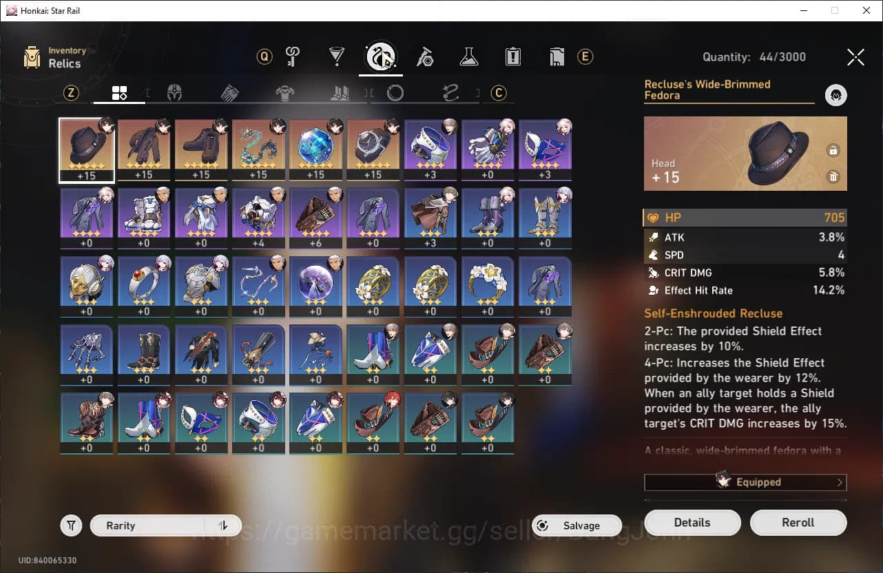 Honkai Star Rail Accounts ASIA | TL 27| 5 limit| Saprxie, Sparkle, DanHEng P image 6