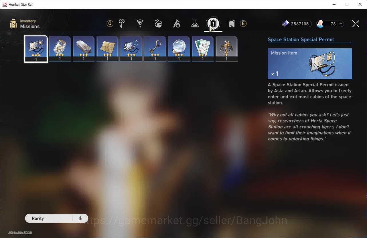 Honkai Star Rail Accounts ASIA | TL 27| 5 limit| Saprxie, Sparkle, DanHEng P image 9