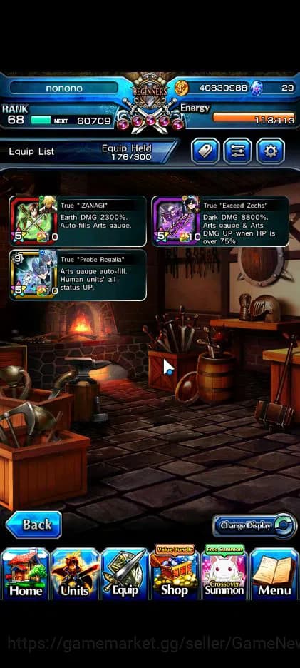 Grand Summoners Accounts Global|Rank 68|12 Ascend|InumutaTW,Summer Miyu,Fen image 5