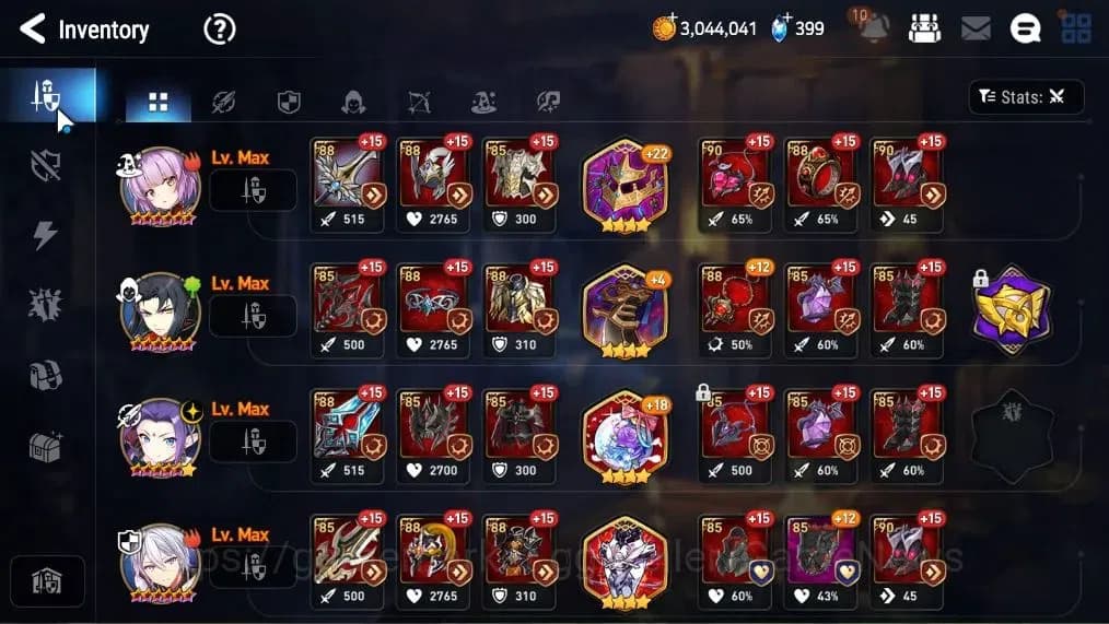 Epic Seven Accounts Asia Unverif|7 ML(Empyrean Ilynav,Spectr Tenebria, image 14
