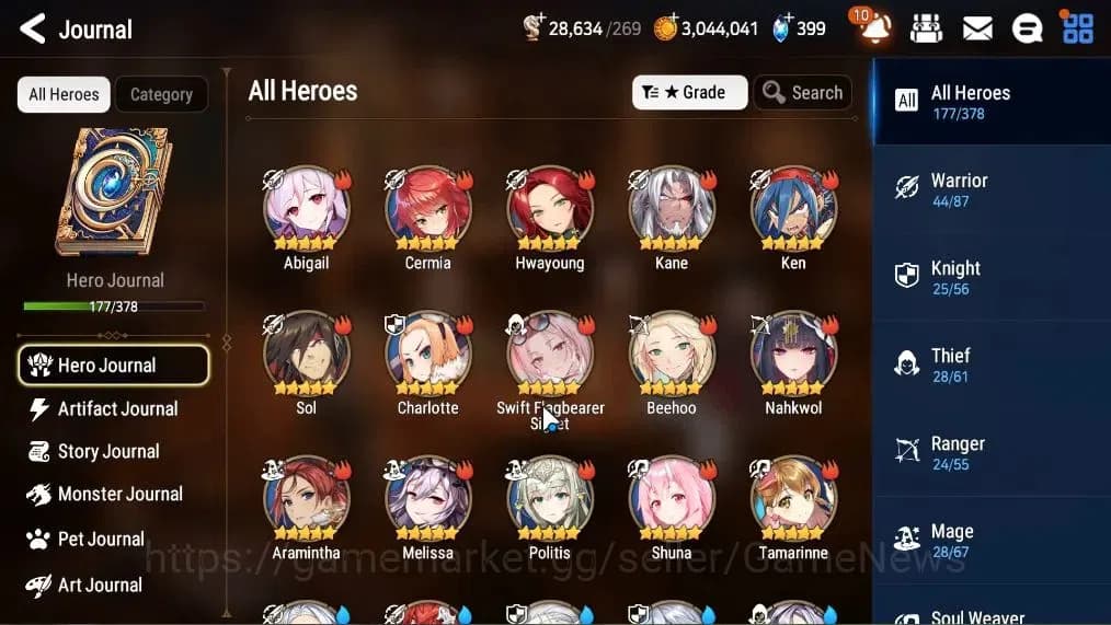 Epic Seven Accounts Asia Unverif|7 ML(Empyrean Ilynav,Spectr Tenebria, image 8