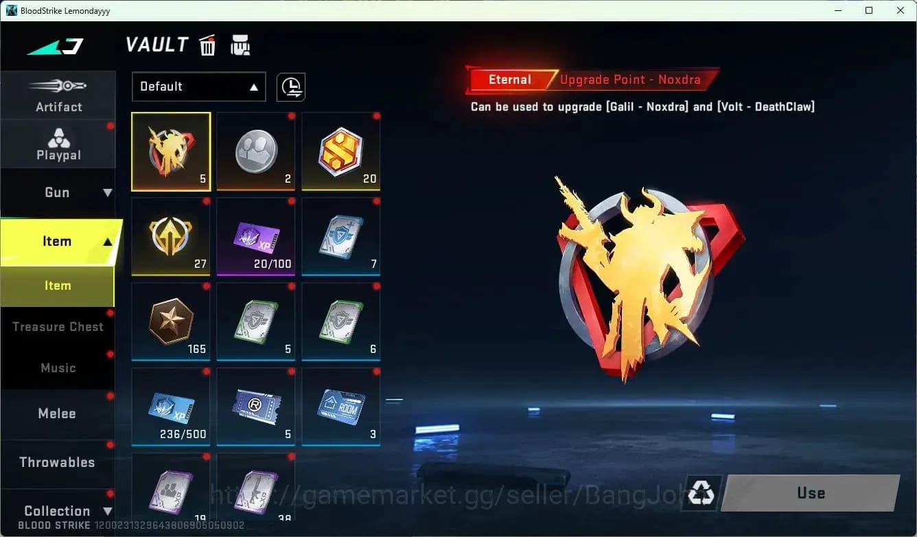 Blood Strike Accounts ASIA | 1 Collab Skins | 1 Limited Skins | 9 Legend image 14