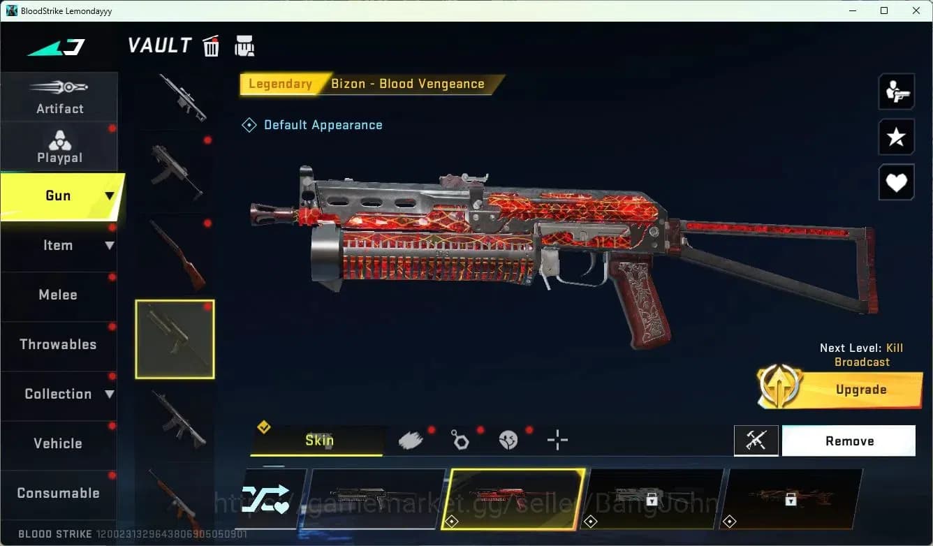 Blood Strike Accounts ASIA | 1 Collab Skins | 1 Limited Skins | 9 Legend image 15