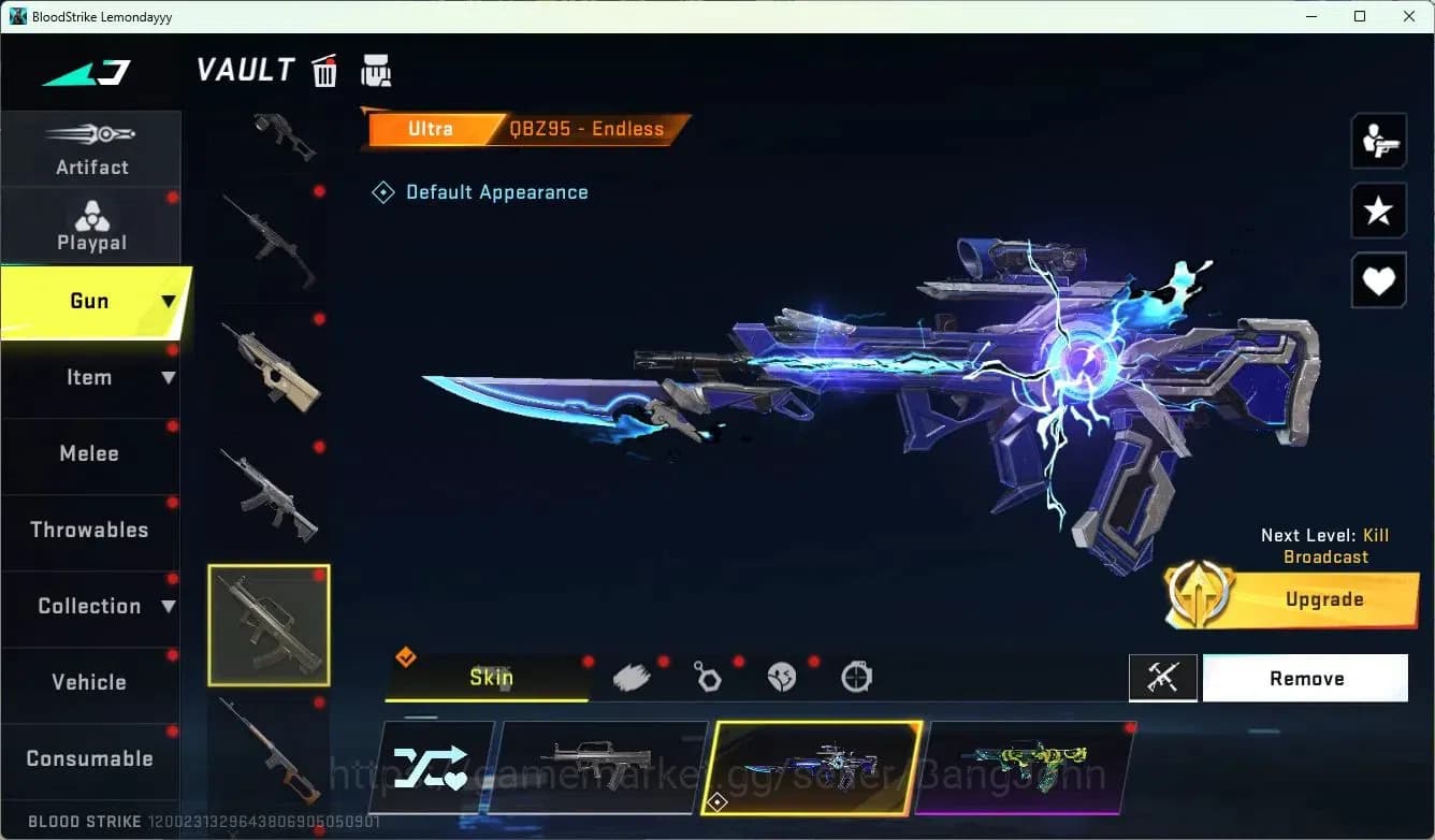 Blood Strike Accounts ASIA | 1 Collab Skins | 1 Limited Skins | 9 Legend image 18