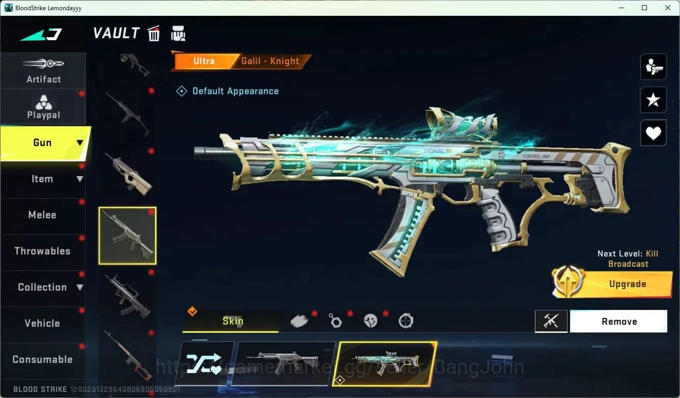 Blood Strike Accounts ASIA | 1 Collab Skins | 1 Limited Skins | 9 Legend image 19