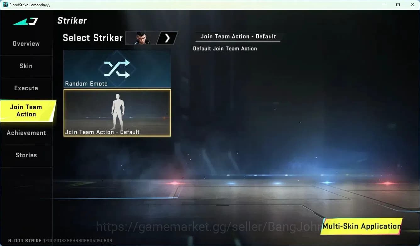 Blood Strike Accounts ASIA | 1 Collab Skins | 1 Limited Skins | 9 Legend image 2