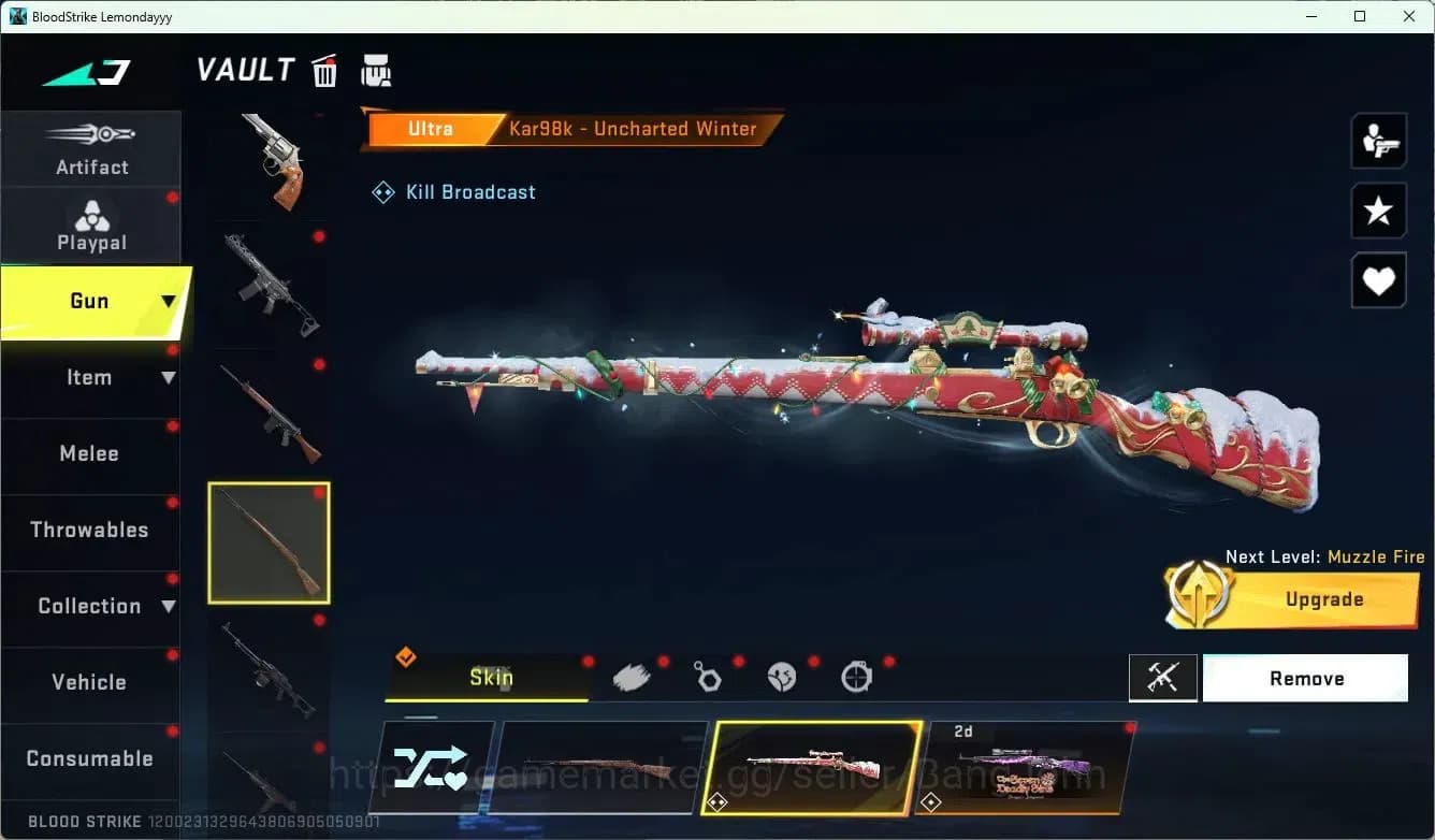 Blood Strike Accounts ASIA | 1 Collab Skins | 1 Limited Skins | 9 Legend image 20