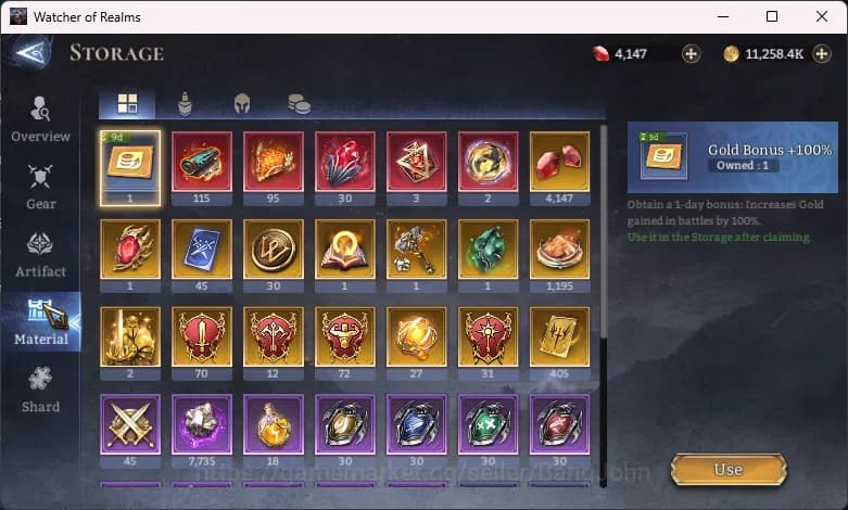 Watcher of Realms Accounts Global 60xx|Power 600k 2 Lord(Morrigan Laya)|4k Di image 10