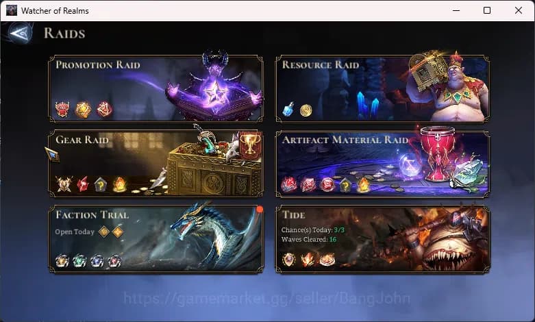 Watcher of Realms Accounts Global 60xx|Power 600k 2 Lord(Morrigan Laya)|4k Di image 13