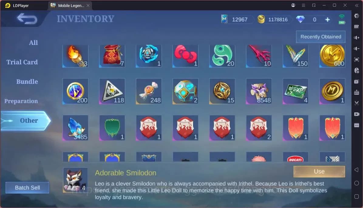 Mobile Legends: Bang Bang Accounts GLOBAL Hero 132 Skin 476|Legend Gusion,Lunox|JJK X image 10