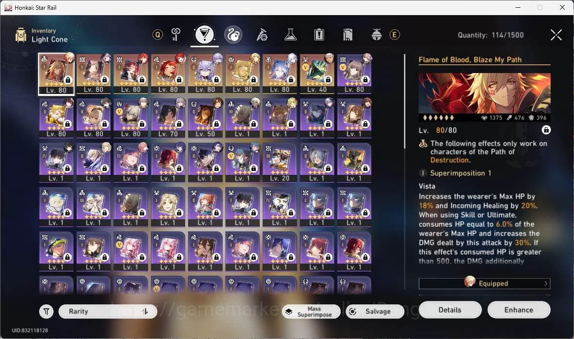 Honkai Star Rail Accounts ASIA|TL 65|10 limit|Lc sign(YaoGuang,Aglaea,TheHer image 3