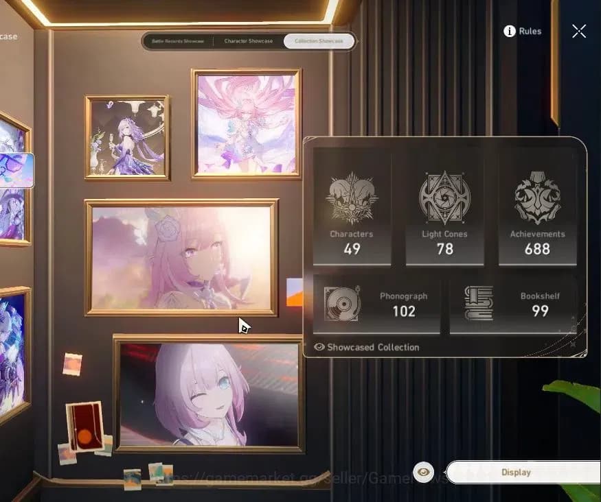 Honkai Star Rail Accounts Asia|TL 70|4 Prem Team|19 Limited|[Acheron,Castori image 4