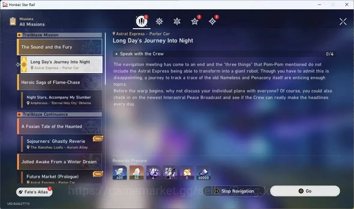 Honkai Star Rail Accounts ASIA | TL 43 | Silver Wolf+Sign | Yao Guang+Sign | image 1