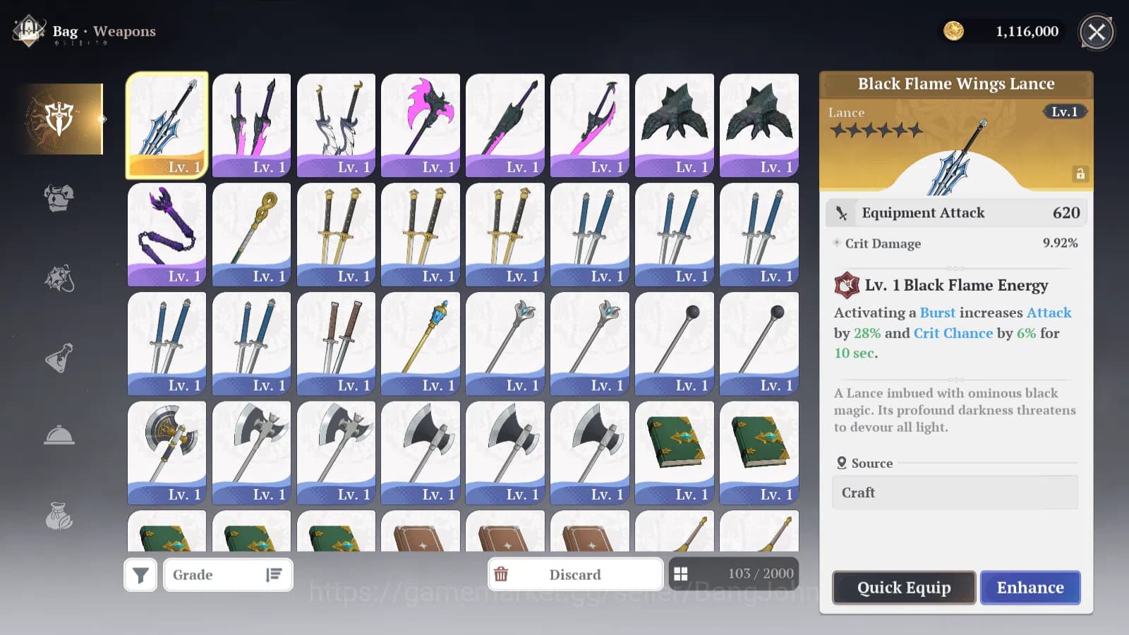 The Seven Deadly Sins: Origin Accounts EUROPE|Fresh StarterLvl2|2SSR|Escanor,Guila&6SR|Ac image 5