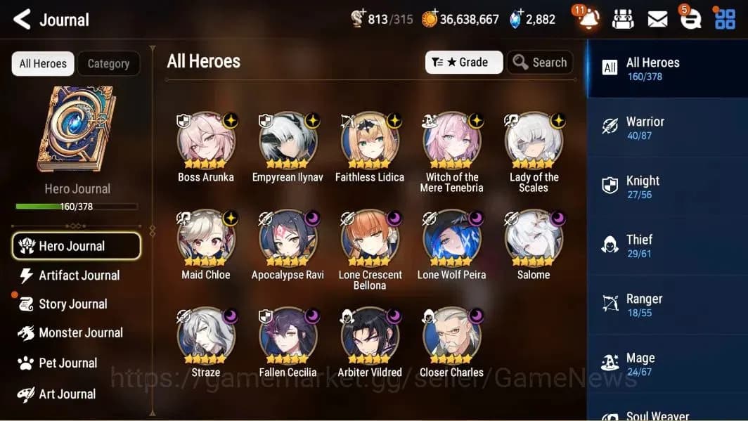 Epic Seven Accounts Global Unverif| 14 ML (BArunka, LOTScales, Salome, image 1