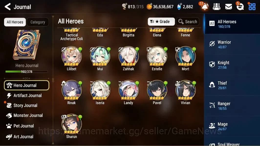 Epic Seven Accounts Global Unverif| 14 ML (BArunka, LOTScales, Salome, image 4