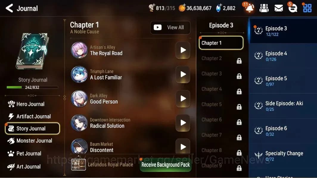 Epic Seven Accounts Global Unverif| 14 ML (BArunka, LOTScales, Salome, image 7