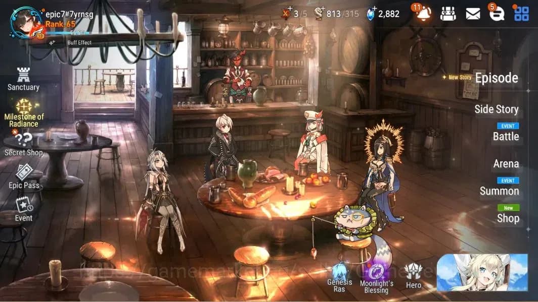 Epic Seven Accounts Global Unverif| 14 ML (BArunka, LOTScales, Salome, image 8
