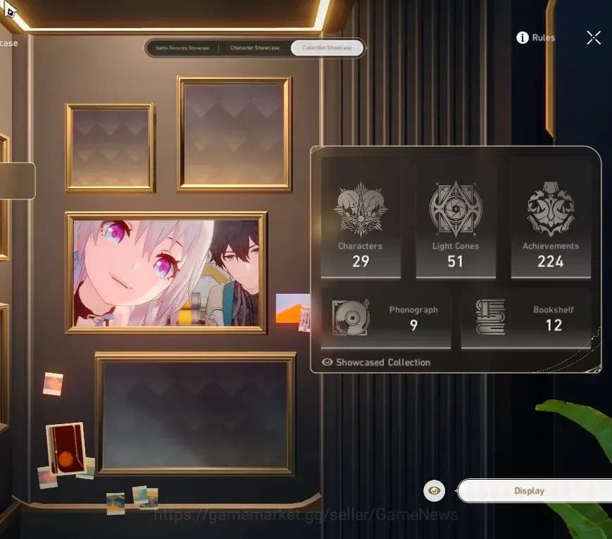 Honkai Star Rail Accounts Asia|TL 50|7 Limited|Sunday,Aglaea,Acheron,Huohuo, image 3