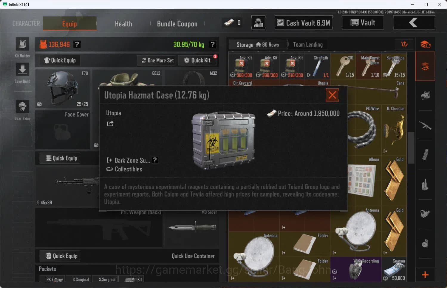 Arena Breakout Accounts MOBILE Lvl 30 |SV 12,7M |CV 6,8 M|MORE SKIN,UTOPIA image 8