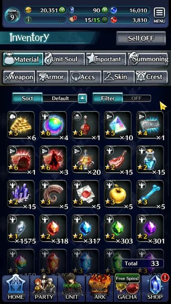 Last Cloudia Accounts GLOBAL|Rank 9|Top Tier Unit [Demon Lord Judecca-Sa image 11