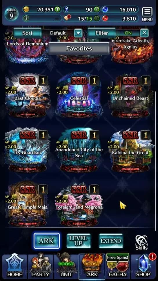Last Cloudia Accounts GLOBAL|Rank 9|Top Tier Unit [Demon Lord Judecca-Sa image 6