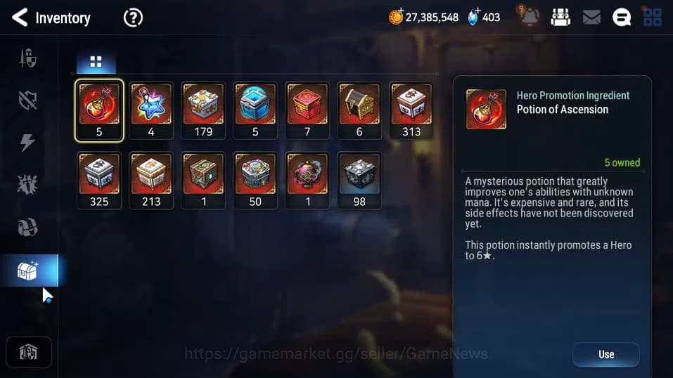 Epic Seven Accounts GLOBAL UNVERIF|New Era|10 ML(Salome,LOT Scales,NM image 3