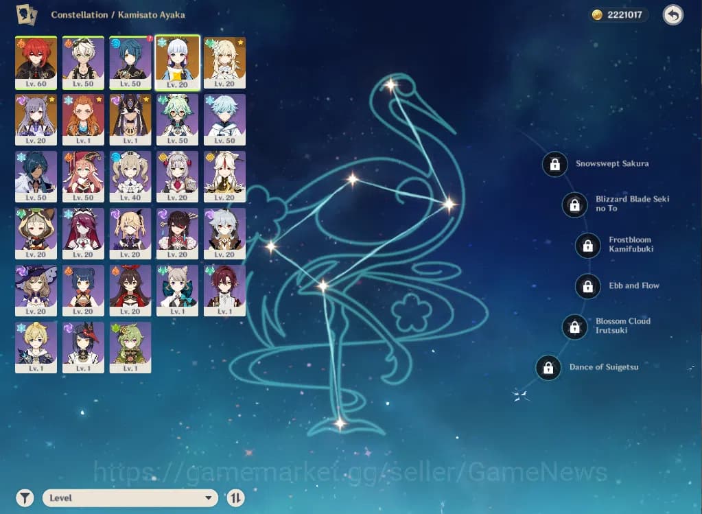 Genshin Impact Accounts ASIA|AR35|2Limited+1(*5Weapon)|Cyno,Ayaka,Diluc,Ke image 5