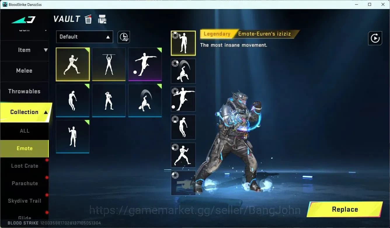 Blood Strike Accounts ASIA | EVO FAL-Evolved Draco |Eternal Kala-Requime image 12