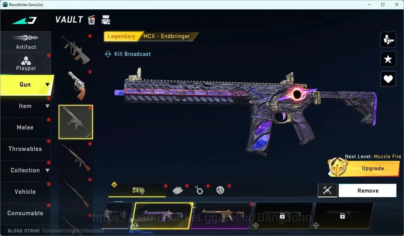 Blood Strike Accounts ASIA | EVO FAL-Evolved Draco |Eternal Kala-Requime image 17